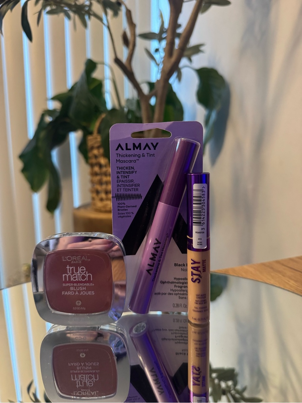 NWT/New Almay Mascara L’Oréal Blush + Stay Matte Concealer Makeup Bundle